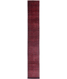 Afghan 2'8'' X 22'5'' Hand-Knotted Wool Rug 2'8'' x 22'5'' (80 X 673) / Red / N/A