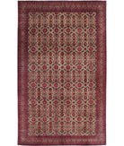 Afghan 9'6'' X 15'7'' Hand-Knotted Wool Rug 9'6'' x 15'7'' (285 X 468) / Red / N/A