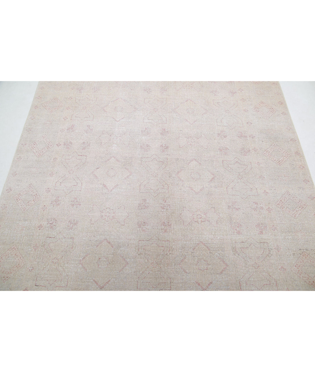 Ariana 5'10'' X 8'1'' Hand-Knotted Wool Rug 5'10'' x 8'1'' (175 X 243) / Ivory / Pink