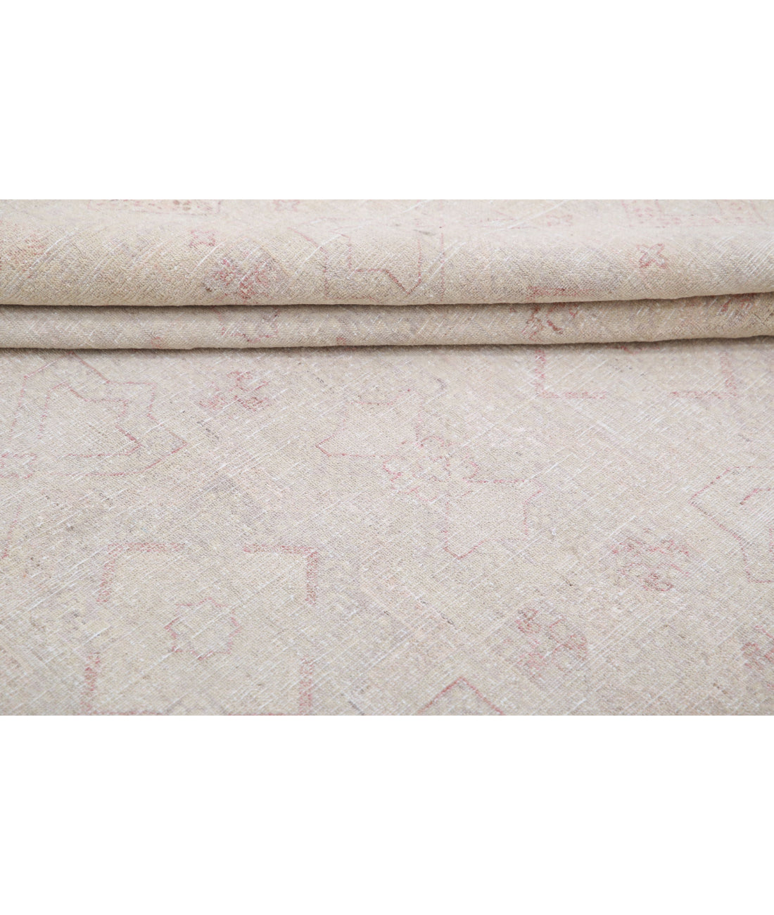 Ariana 5'10'' X 8'1'' Hand-Knotted Wool Rug 5'10'' x 8'1'' (175 X 243) / Ivory / Pink