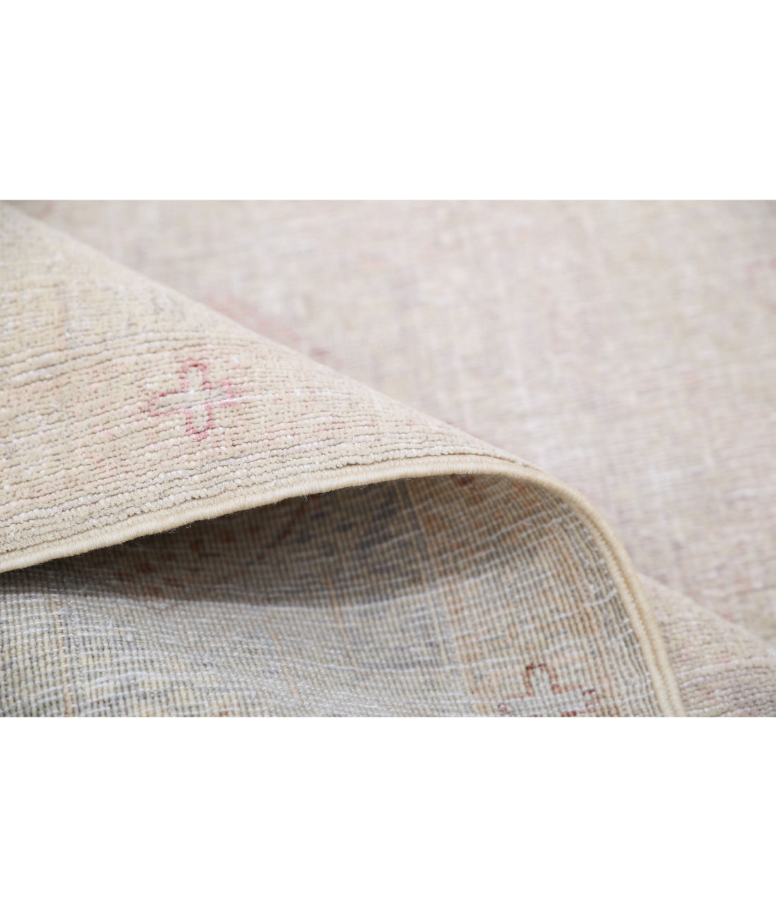 Ariana 5'10'' X 8'1'' Hand-Knotted Wool Rug 5'10'' x 8'1'' (175 X 243) / Ivory / Pink