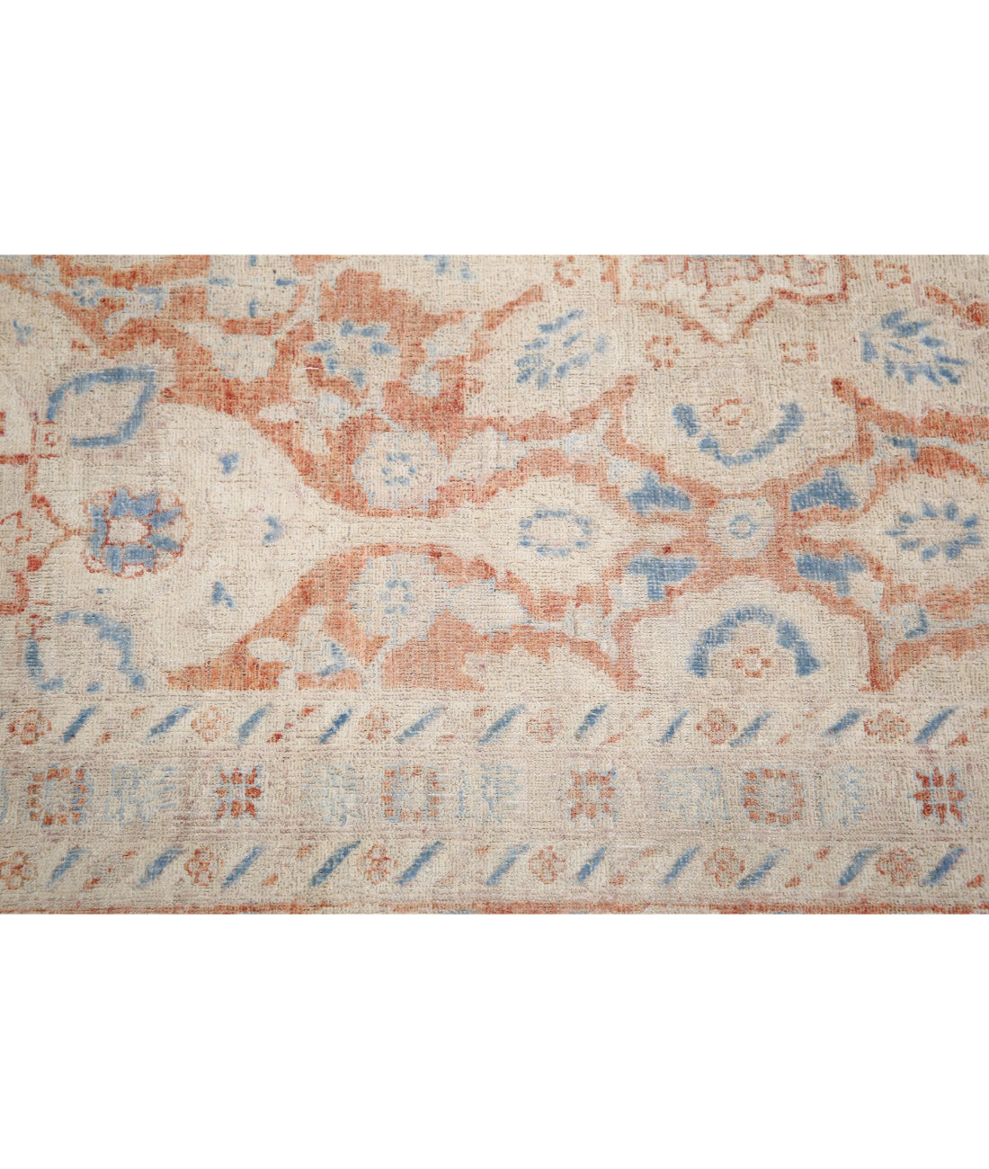 Ariana 9'1'' X 12'4'' Hand-Knotted Wool Rug 9'1'' x 12'4'' (273 X 370) / Rust / Rust