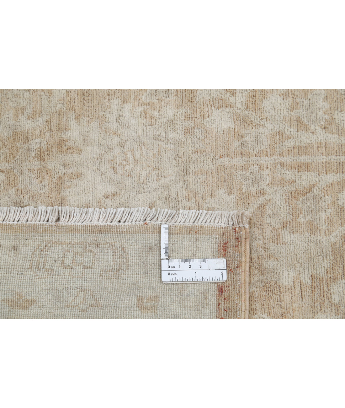 Ariana 8'0'' X 10'10'' Hand-Knotted Wool Rug 8'0'' x 10'10'' (240 X 325) / Taupe / Ivory