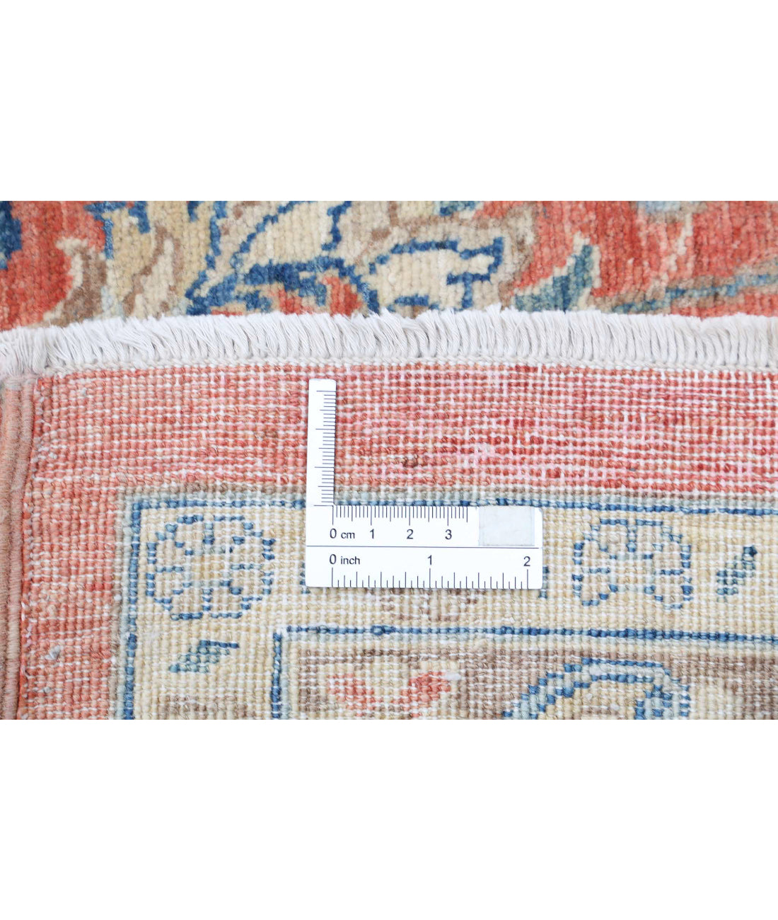 Ariana 9'11'' X 13'5'' Hand-Knotted Wool Rug 9'11'' x 13'5'' (298 X 403) / Pink / Ivory