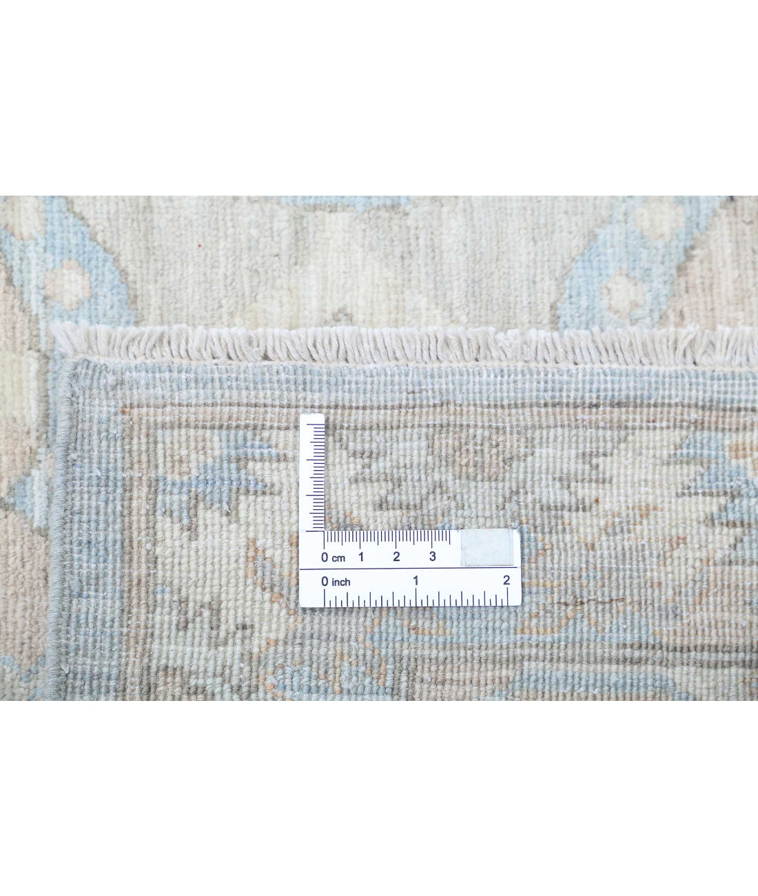 Ariana 8'0'' X 10'4'' Hand-Knotted Wool Rug 8'0'' x 10'4'' (240 X 310) / Grey / Ivory