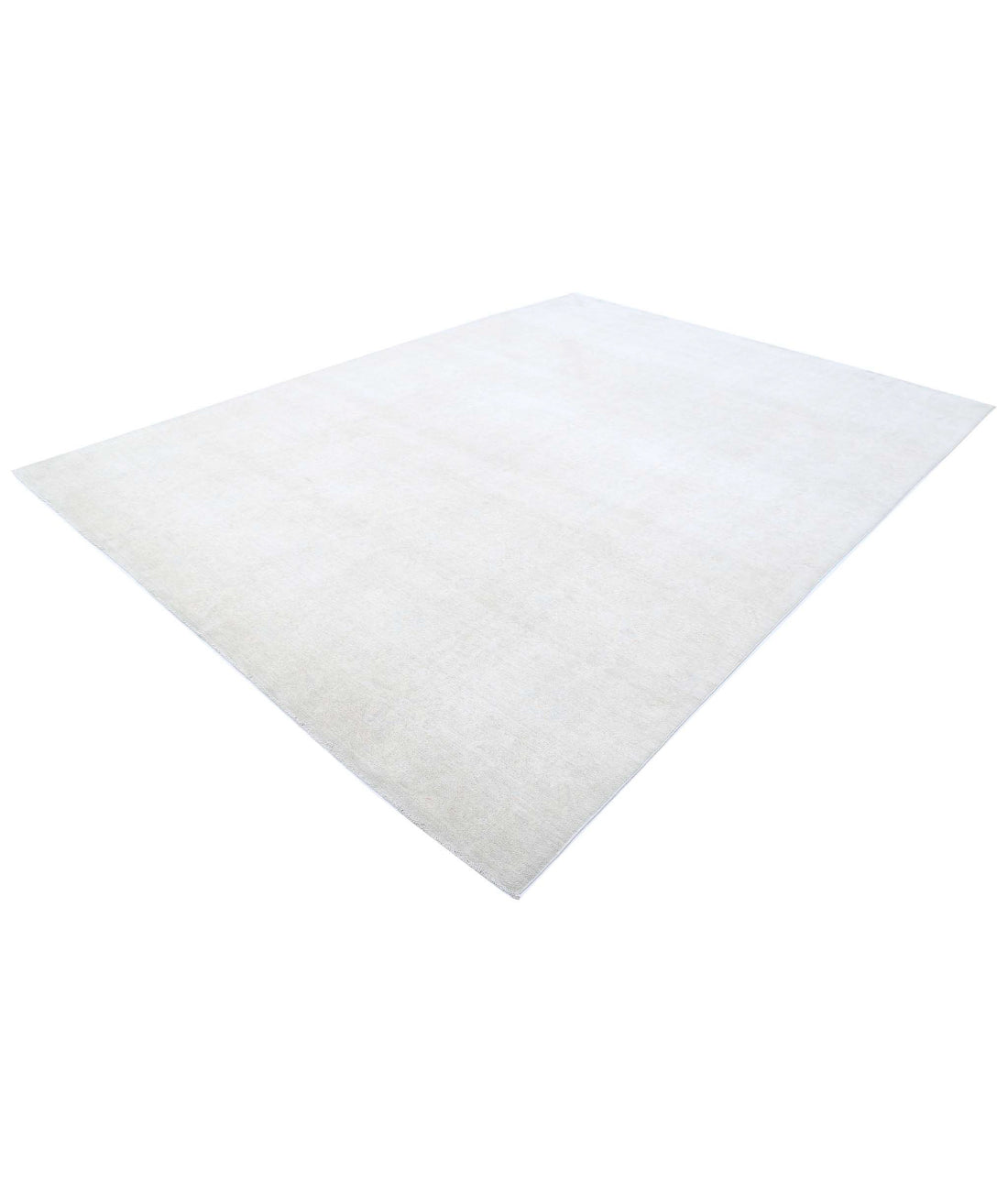 Artemix 8'9'' X 11'11'' Hand-Knotted Wool Rug 8'9'' x 11'11'' (263 X 358) / Ivory / Blue