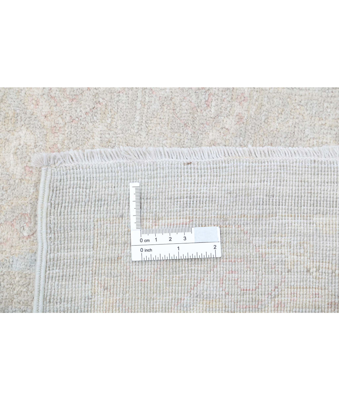 Artemix 8'9'' X 11'11'' Hand-Knotted Wool Rug 8'9'' x 11'11'' (263 X 358) / Ivory / Blue