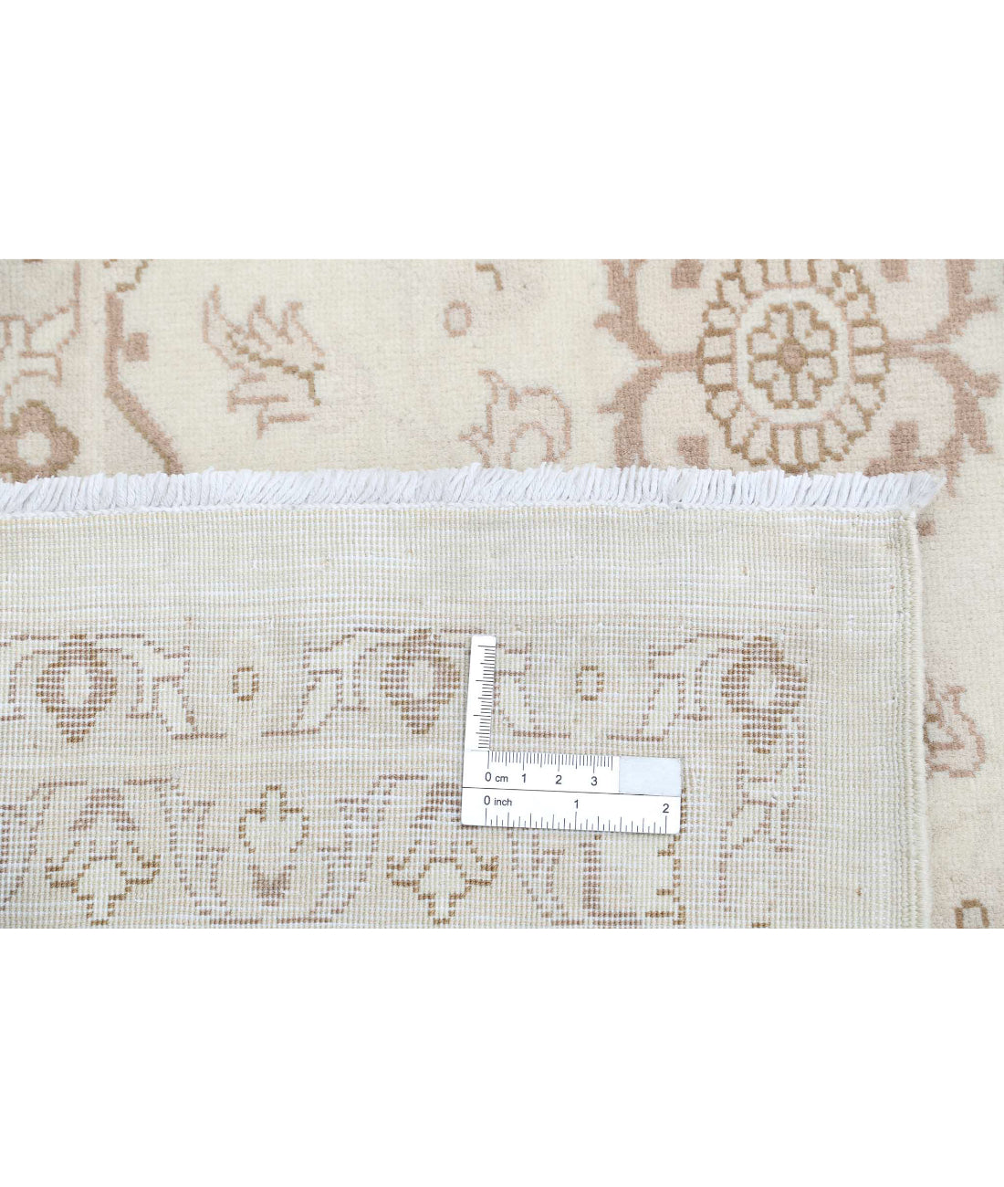 Ariana 9'7'' X 14'7'' Hand-Knotted Wool Rug 9'7'' x 14'7'' (288 X 438) / Ivory / Taupe