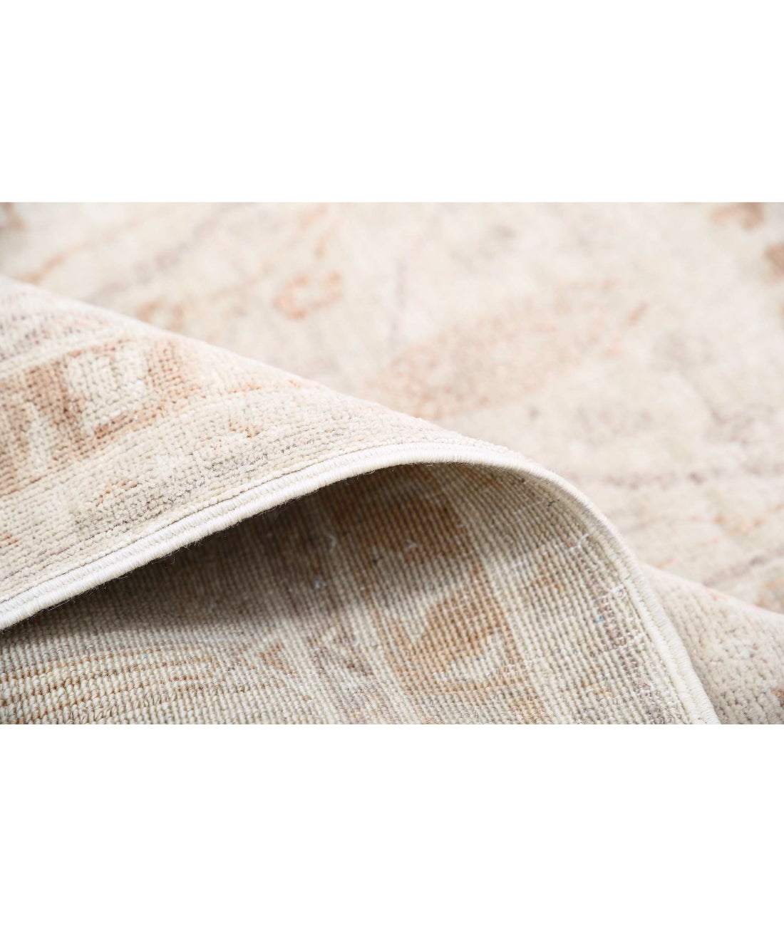 Ariana 8'0'' X 10'7'' Hand-Knotted Wool Rug 8'0'' x 10'7'' (240 X 318) / Ivory / Taupe