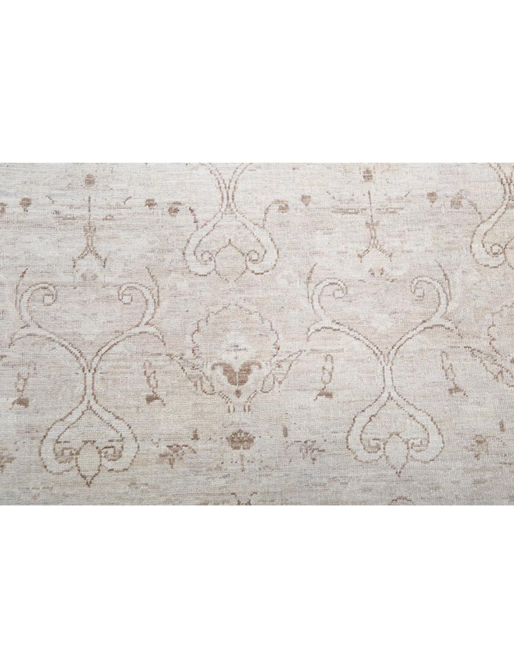 Artemix 6' 0" X 7' 9" Hand-Knotted Wool Rug 6' 0" X 7' 9" (183 X 236) / Ivory / Ivory