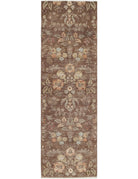 Artemix 2' 11" X 9' 7" Hand-Knotted Wool-Silk Rug 2' 11" X 9' 7" (89 X 292) / Brown / Multi