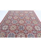 Artemix 7'11'' X 9'10'' Hand-Knotted Wool Rug 7'11'' x 9'10'' (238 X 295) / Red / Blue