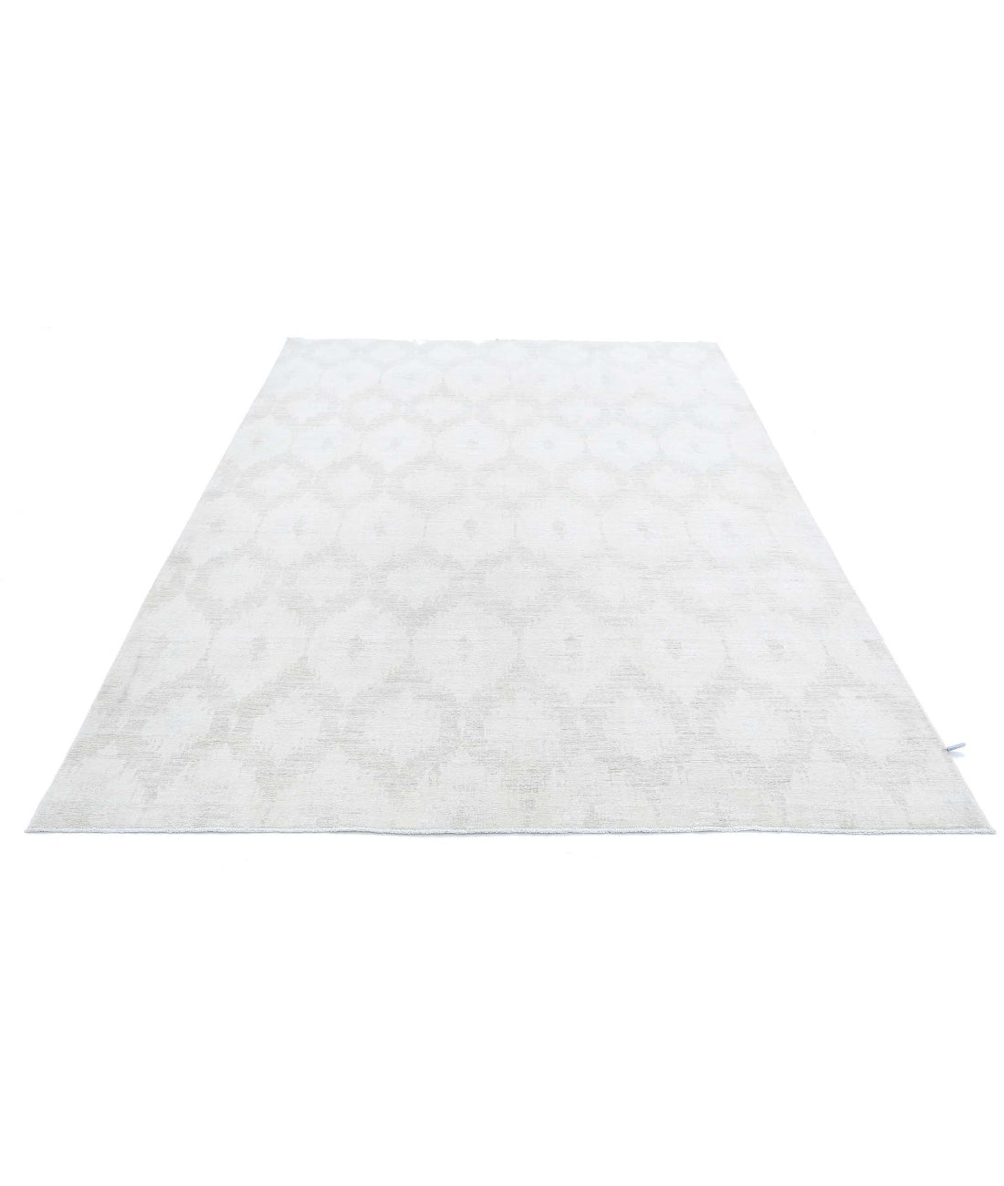Artemix 6'1'' X 8'10'' Hand-Knotted Wool Rug 6'1'' x 8'10'' (183 X 265) / Grey / Ivory