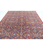 Artemix 9'1'' X 11'7'' Hand-Knotted Wool Rug 9'1'' x 11'7'' (273 X 348) / Red / Blue