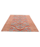 Artemix 6'9'' X 8'4'' Hand-Knotted Wool Rug 6'9'' x 8'4'' (203 X 250) / Multi / Rust
