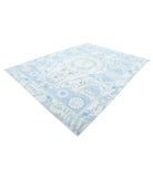 Artemix 9'0'' X 11'10'' Hand-Knotted Wool Rug 9'0'' x 11'10'' (270 X 355) / Blue / Grey