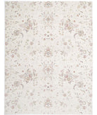 Artemix 9'1'' X 11'8'' Hand-Knotted Wool Rug 9'1'' x 11'8'' (273 X 350) / Ivory / Red
