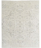 Artemix 7'11'' X 10'0'' Hand-Knotted Wool Rug 7'11'' x 10'0'' (238 X 300) / Green / Grey
