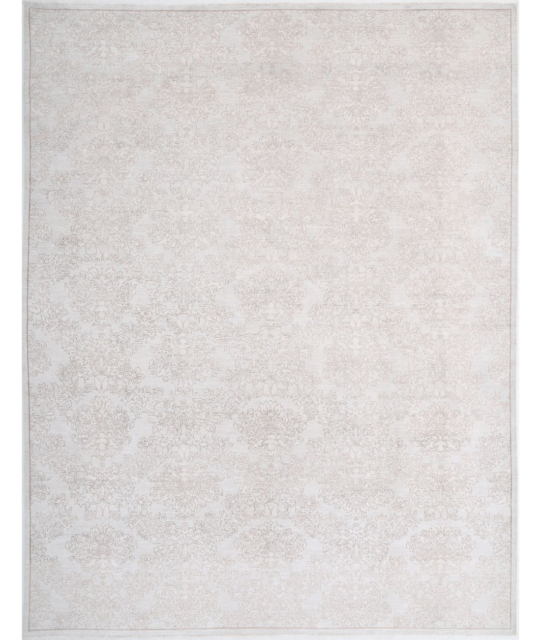 Artemix 9'9'' X 12'10'' Hand-Knotted Wool Rug 9'9'' x 12'10'' (293 X 385) / Grey / Taupe