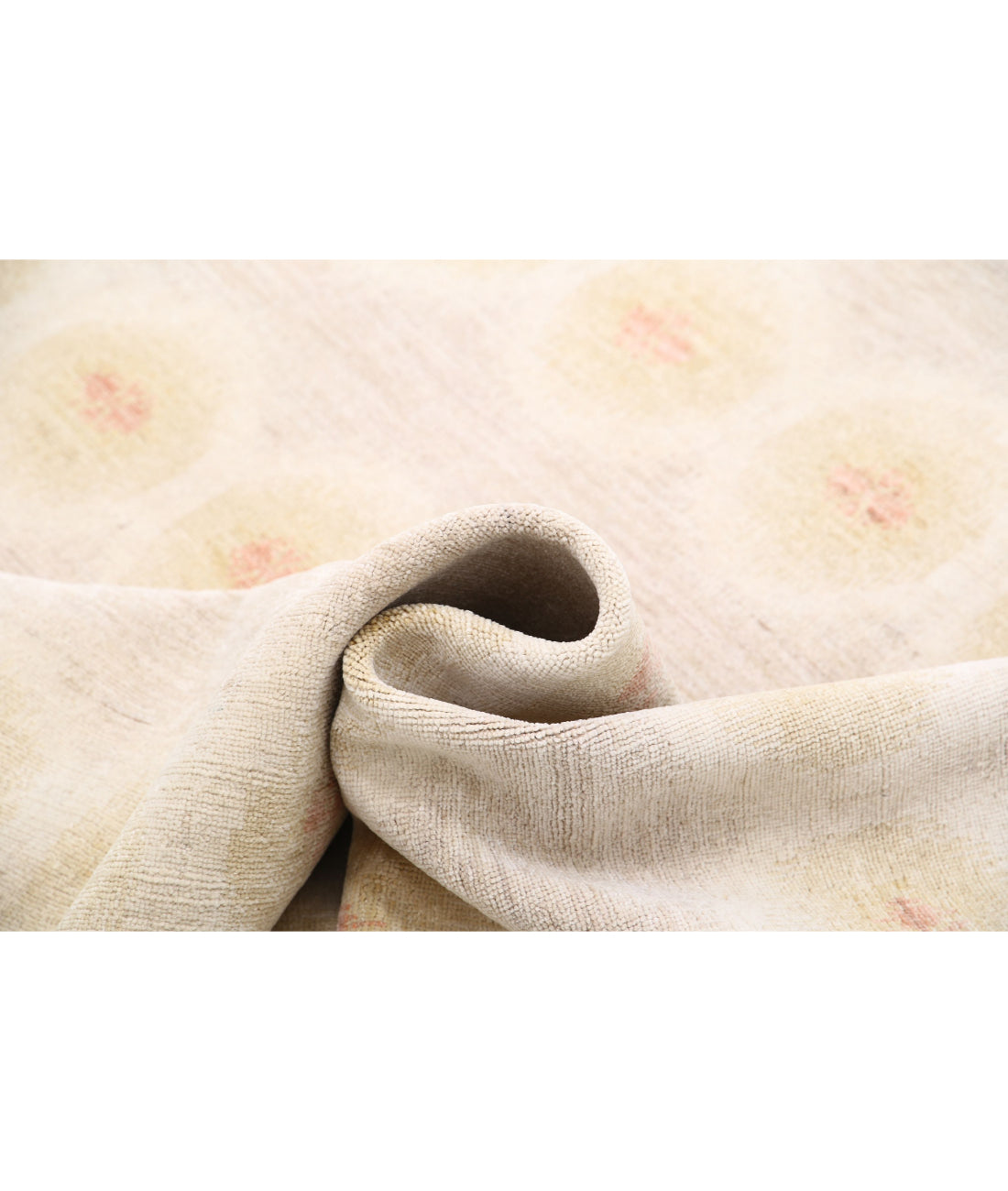 Artemix 9'2'' X 12'1'' Hand-Knotted Wool Rug 9'2'' x 12'1'' (275 X 363) / Taupe / Gold