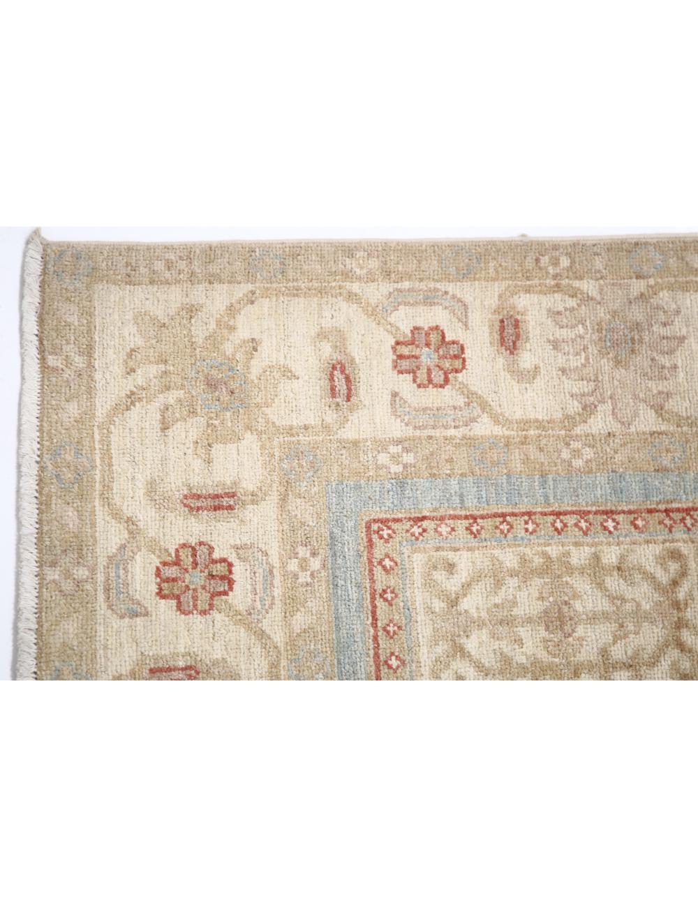 Bakhtiari 2' 6" X 10' 1" Hand-Knotted Wool Rug 2' 6" X 10' 1" (76 X 307) / Blue / Ivory