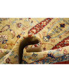 Bakshaish 5'6'' X 8'4'' Hand-Knotted Wool Rug 5'6'' x 8'4'' (165 X 250) / Gold / Red