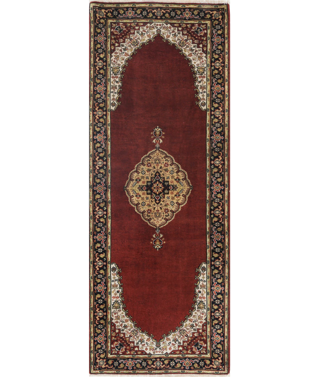 Ziegler 2'5'' X 6'7'' Hand-Knotted Wool Rug 2'5'' x 6'7'' (73 X 198) / Rust / N/A