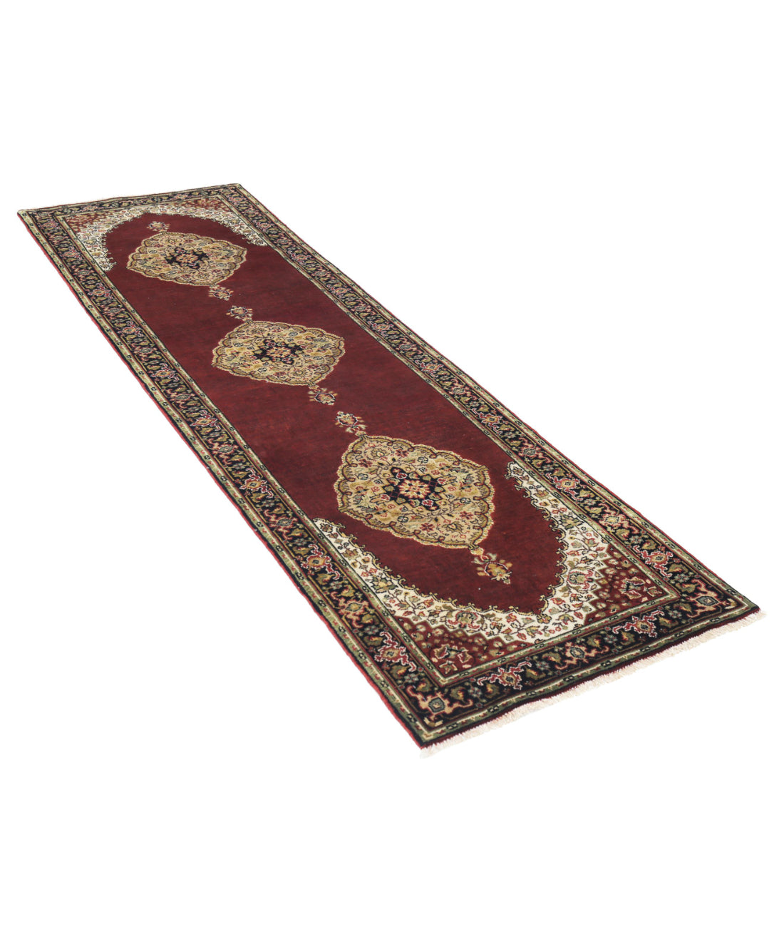 Ziegler 2'7'' X 8'10'' Hand-Knotted Wool Rug 2'7'' x 8'10'' (78 X 265) / Rust / N/A