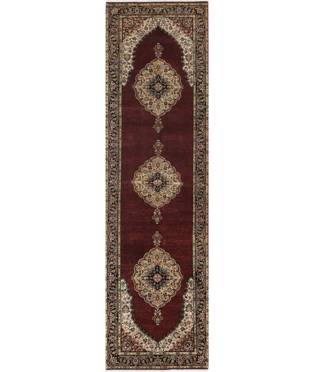 Ziegler 2'8'' X 9'7'' Hand-Knotted Wool Rug 2'8'' x 9'7'' (80 X 288) / Rust / N/A