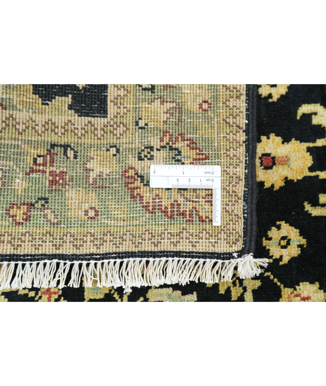 Ziegler 2'8'' X 9'11'' Hand-Knotted Wool Rug 2'8'' x 9'11'' (80 X 298) / Black / N/A