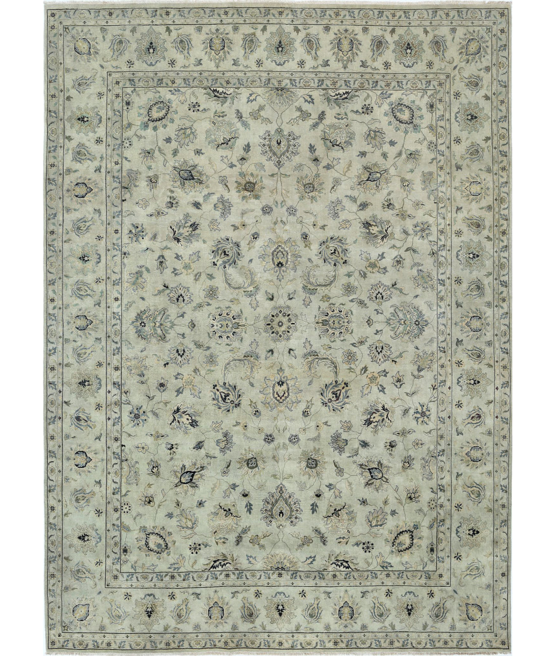 Ziegler 9'10'' X 13'9'' Hand-Knotted Wool Rug 9'10'' x 13'9'' (295 X 413) / Beige / N/A