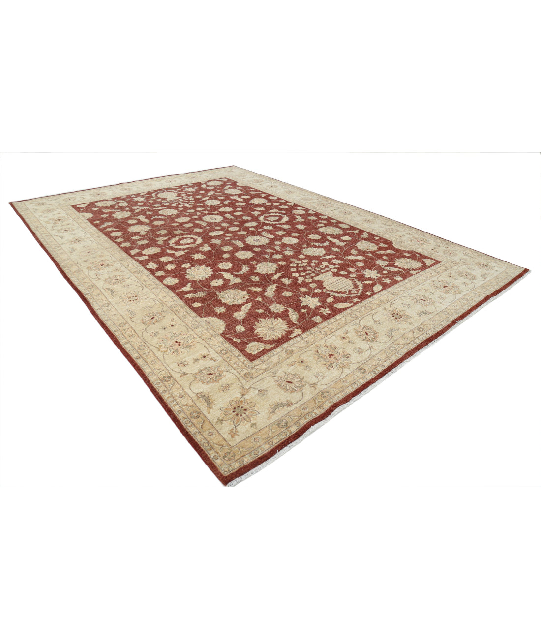 Ziegler 9'10'' X 13'9'' Hand-Knotted Wool Rug 9'10'' x 13'9'' (295 X 413) / Rust / N/A