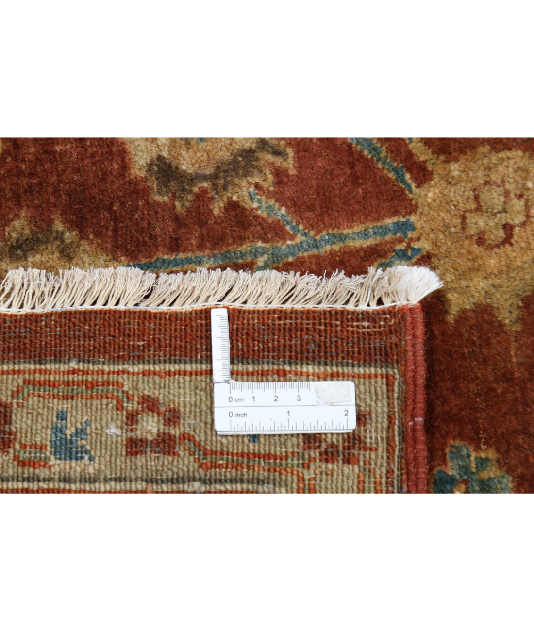 Ziegler 8'10'' X 11'9'' Hand-Knotted Wool Rug 8'10'' x 11'9'' (265 X 353) / Rust / N/A
