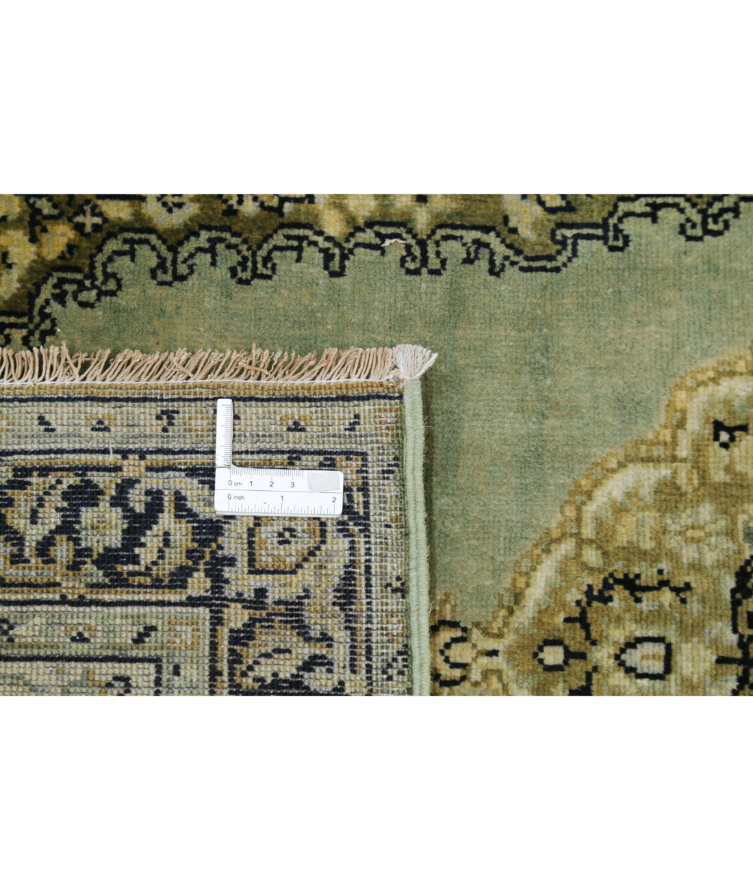 Ziegler 2'7'' X 11'9'' Hand-Knotted Wool Rug 2'7'' x 11'9'' (78 X 353) / Green / N/A