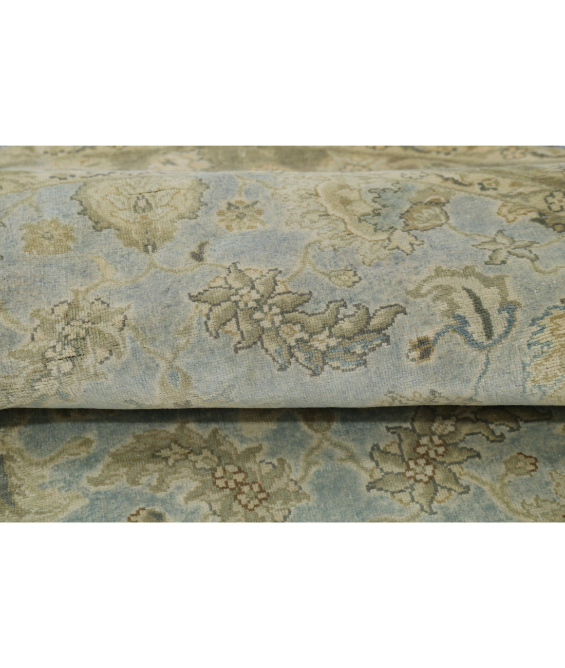 Ziegler 5'8'' X 5'10'' Hand-Knotted Wool Rug 5'8'' x 5'10'' (170 X 175) / Blue / Green