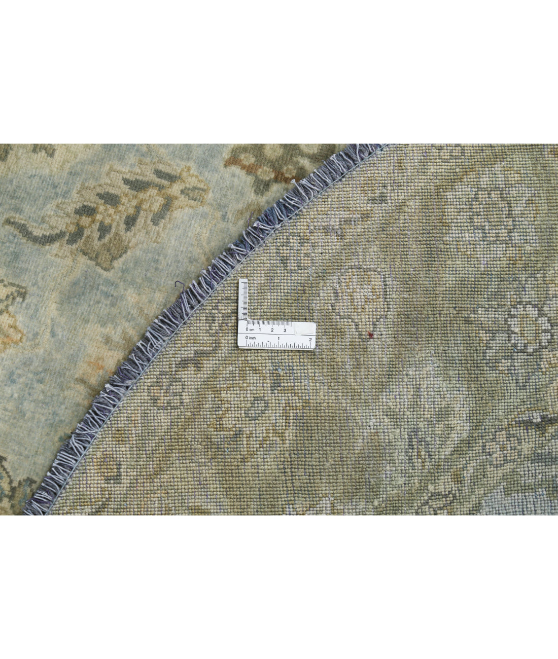 Ziegler 5'8'' X 5'10'' Hand-Knotted Wool Rug 5'8'' x 5'10'' (170 X 175) / Blue / Green