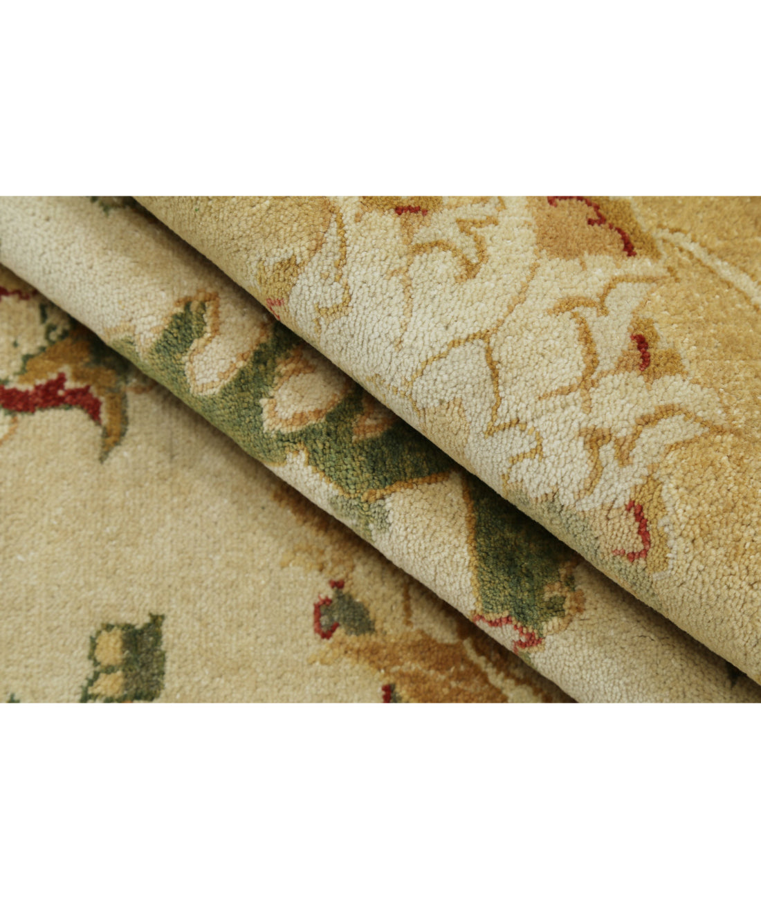 Ziegler 9'9'' X 11'11'' Hand-Knotted Wool Rug 9'9'' x 11'11'' (293 X 358) / Ivory / N/A