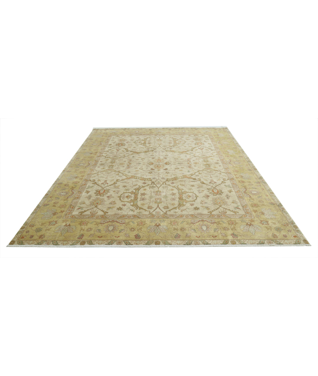 Ziegler 7'11'' X 10'0'' Hand-Knotted Wool Rug 7'11'' x 10'0'' (238 X 300) / Beige / N/A
