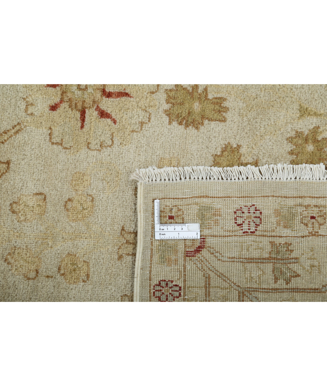 Ziegler 8'2'' X 9'9'' Hand-Knotted Wool Rug 8'2'' x 9'9'' (245 X 293) / Beige / N/A