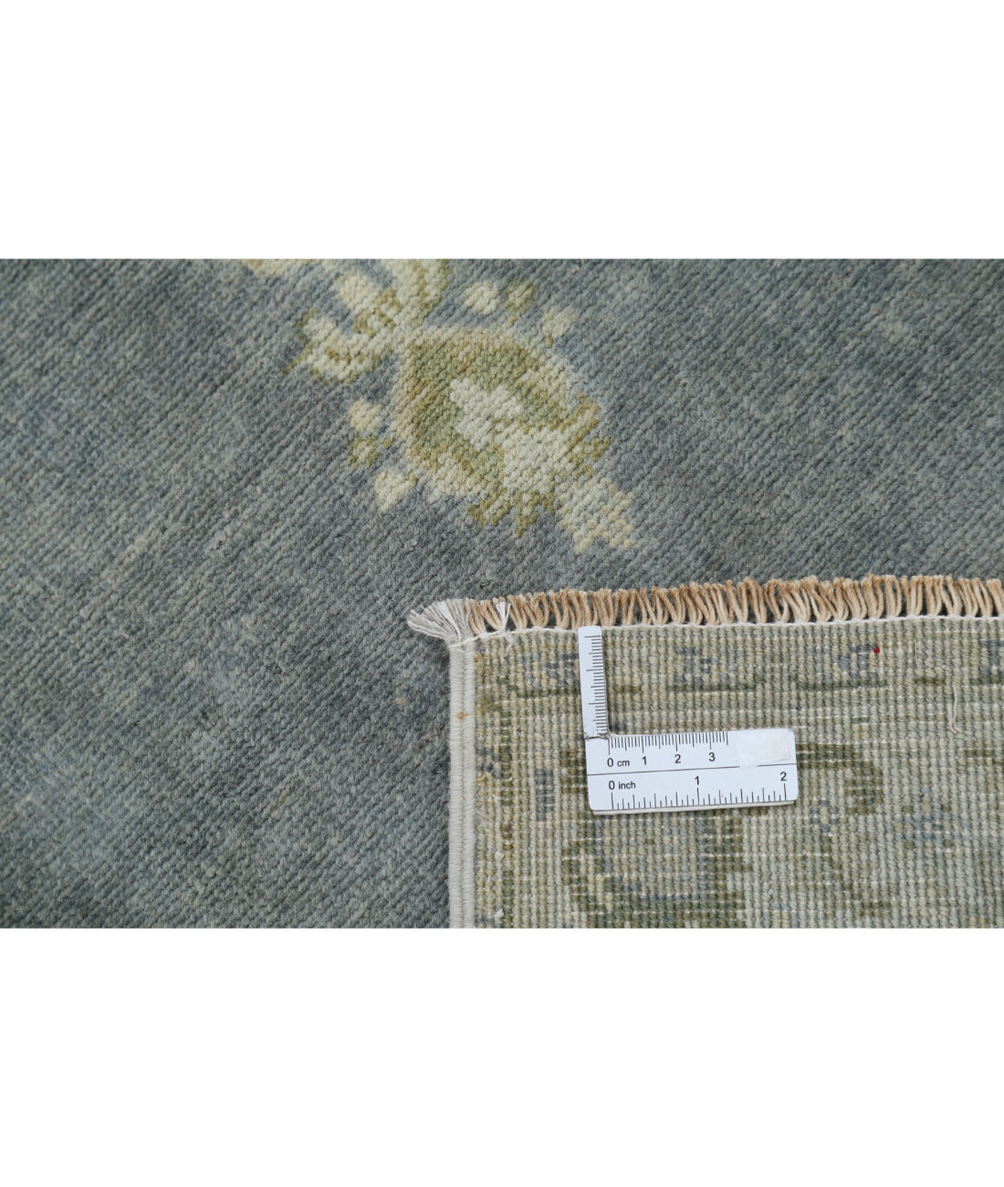Ziegler 2'6'' X 7'9'' Hand-Knotted Wool Rug 2'6'' x 7'9'' (75 X 233) / Grey / Ivory