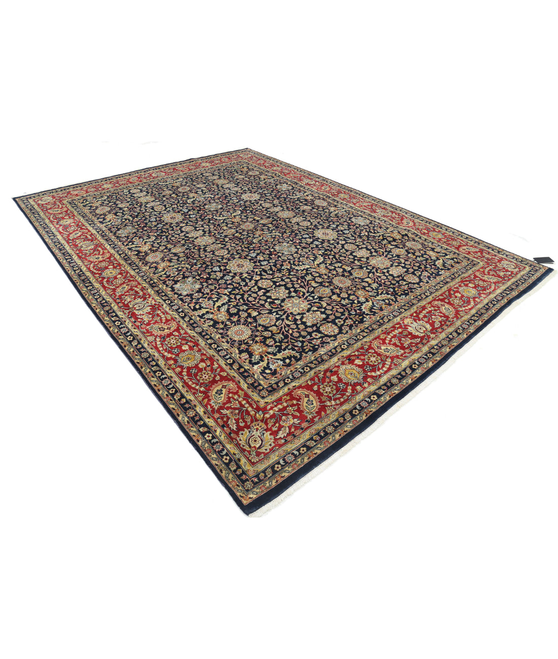 Heritage 8'9'' X 11'11'' Hand-Knotted Wool Rug 8'9'' x 11'11'' (273 X 368) / Blue / Red