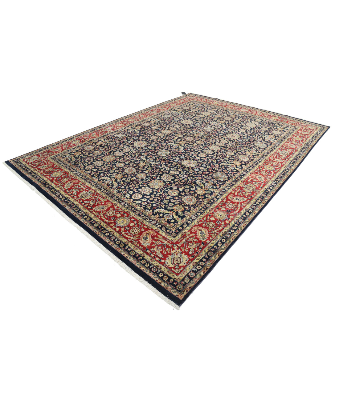Heritage 8'9'' X 11'11'' Hand-Knotted Wool Rug 8'9'' x 11'11'' (273 X 368) / Blue / Red