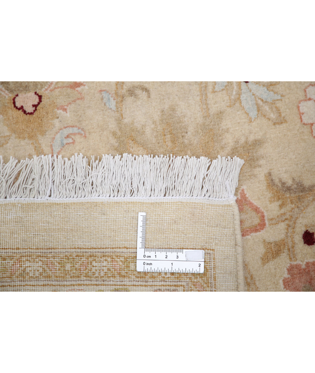 Heritage 8'1'' X 10'5'' Hand-Knotted Wool Rug 8'1'' x 10'5'' (243 X 313) / Beige / Burgundy