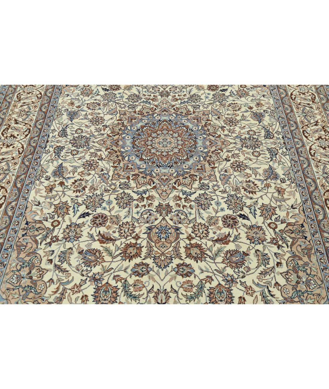 Heritage 5'11'' X 9'0'' Hand-Knotted Wool Rug 5'11'' x 9'0'' (178 X 270) / Ivory / Ivory