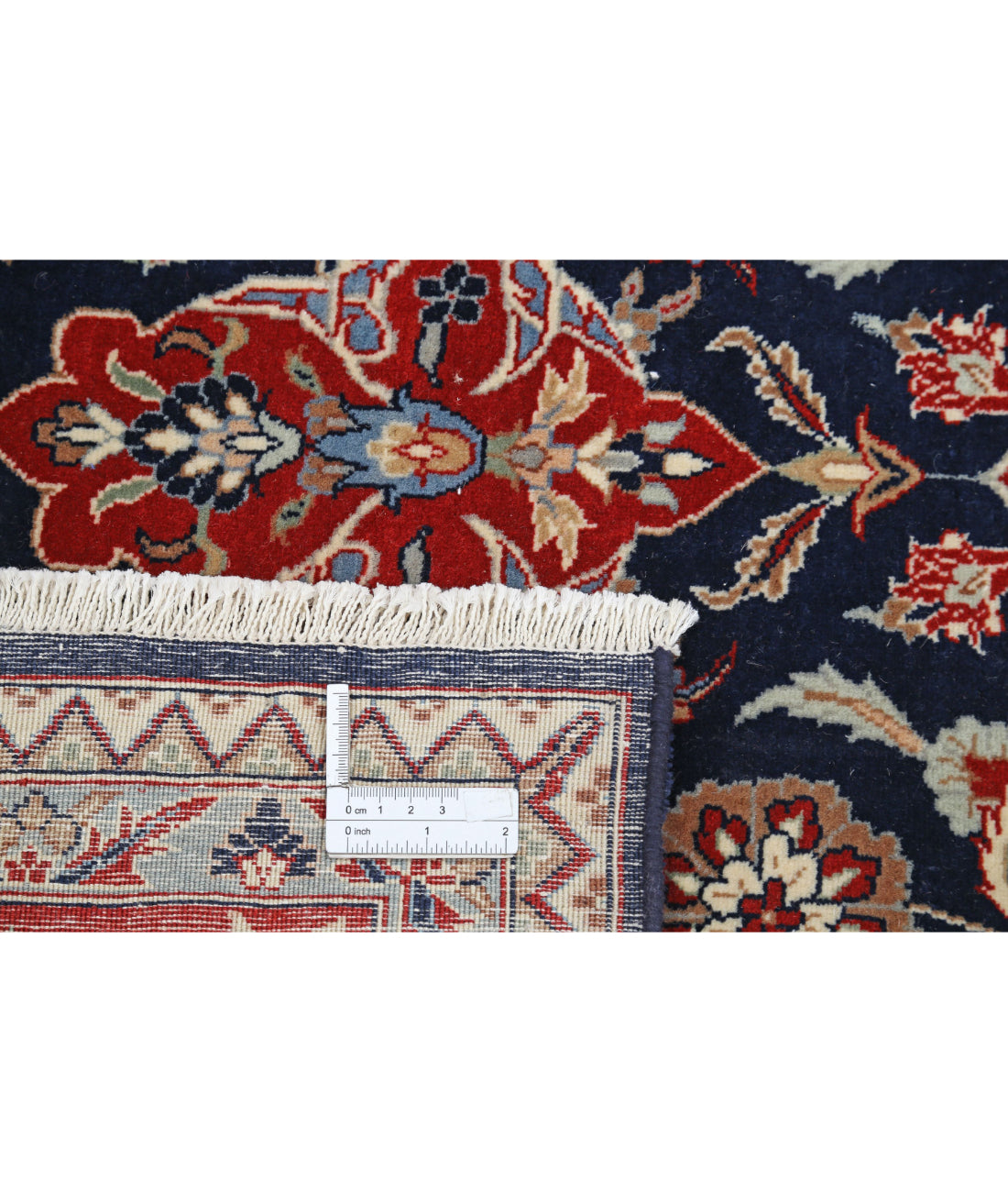 Heritage 6'0'' X 9'0'' Hand-Knotted Wool Rug 6'0'' x 9'0'' (180 X 270) / Blue / Red