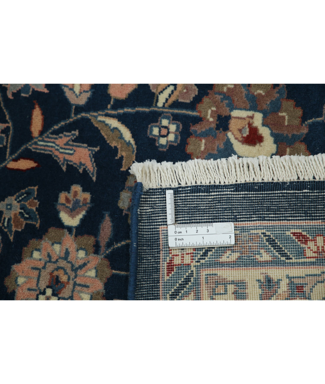 Heritage 8'0'' X 10'1'' Hand-Knotted Wool Rug 8'0'' x 10'1'' (240 X 303) / Blue / Taupe