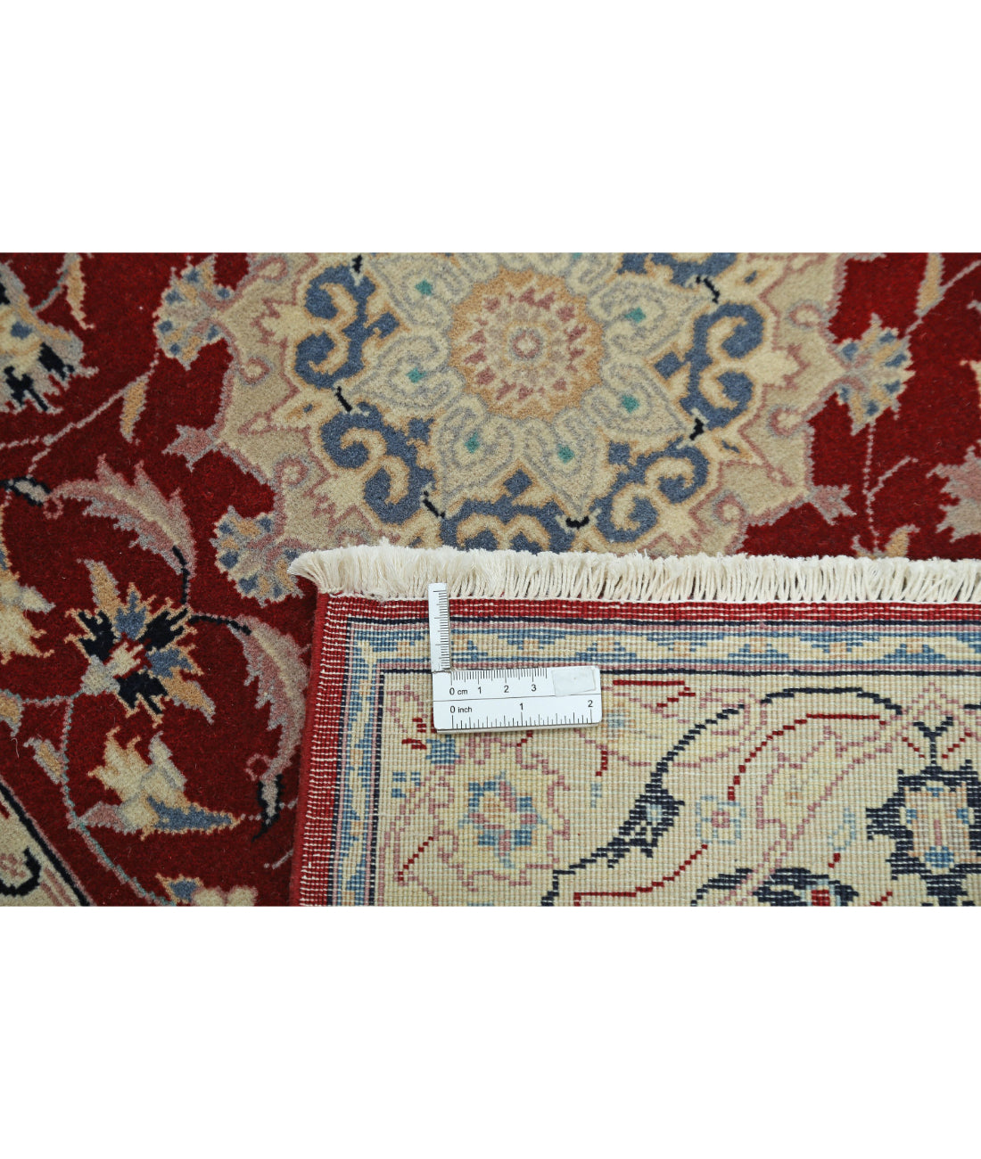 Heritage 2'6'' X 7'11'' Hand-Knotted Wool Rug 2'6'' x 7'11'' (75 X 238) / Red / Ivory