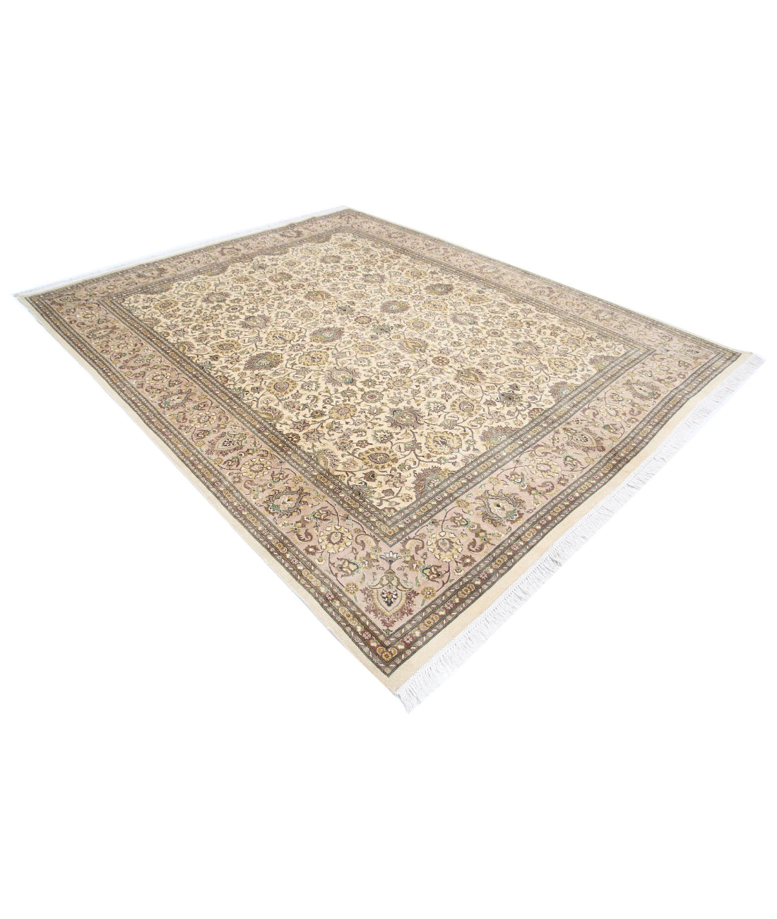 Heritage 8'1'' X 10'1'' Hand-Knotted Wool Rug 8'1'' x 10'1'' (243 X 303) / Beige / Taupe