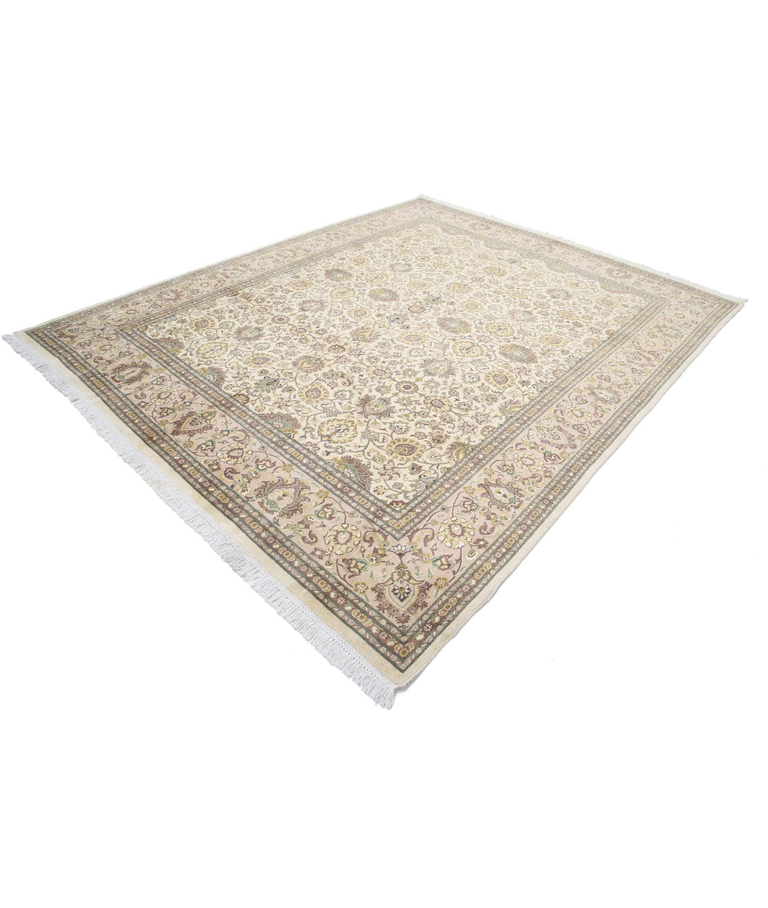 Heritage 8'1'' X 10'1'' Hand-Knotted Wool Rug 8'1'' x 10'1'' (243 X 303) / Beige / Taupe
