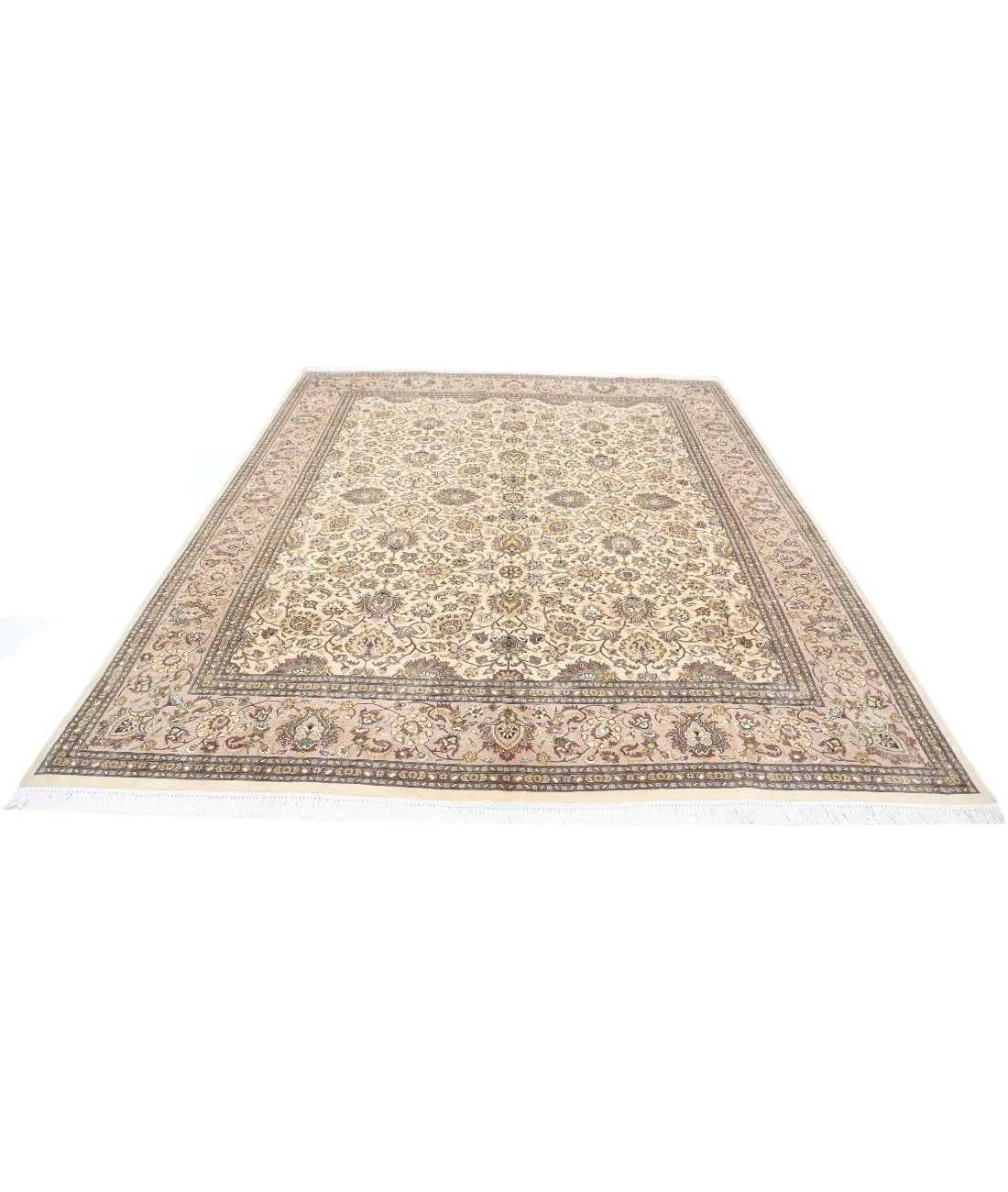 Heritage 8'1'' X 10'1'' Hand-Knotted Wool Rug 8'1'' x 10'1'' (243 X 303) / Beige / Taupe